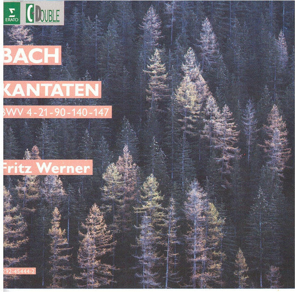 Livrenpoche : Bach* - Fritz Werner - Kantaten - BWV 4-21-90-140-147 - - CD