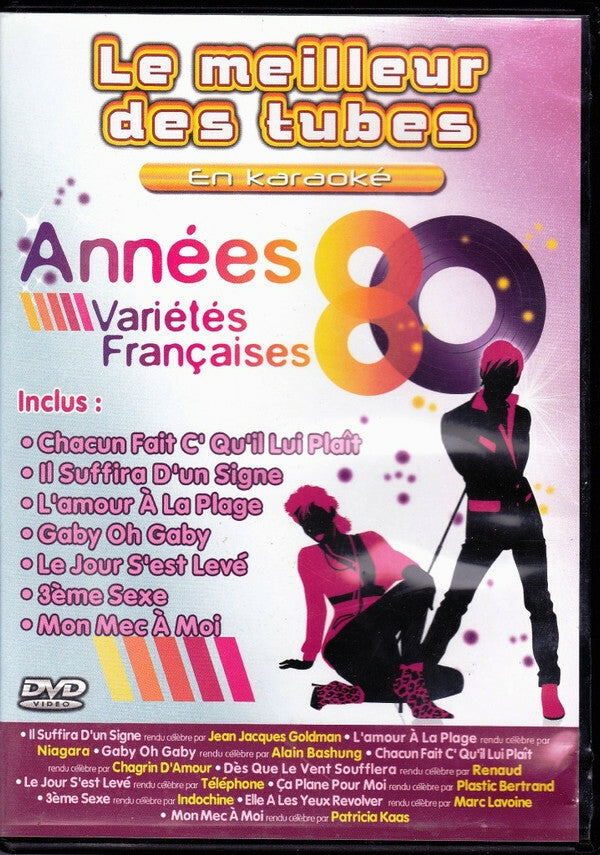 Livrenpoche : Le meilleur des tubes en karaoké - Années 80 variétés françaises - XXX - DVD