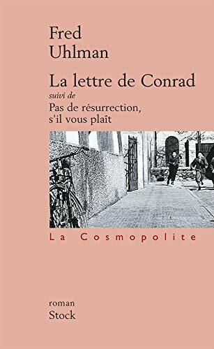Livrenpoche : La Lettre de Conrad suivi de Pas de résurrection, s'il vous plaît - XXX - DVD