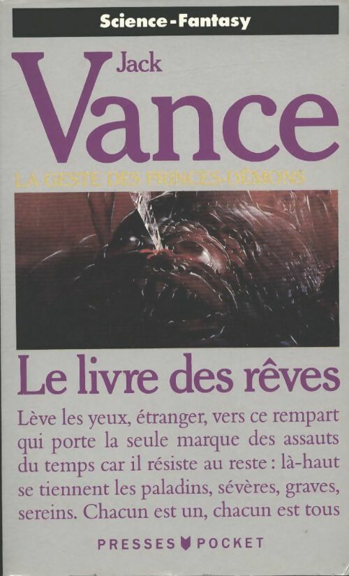 Livrenpoche : La geste des princes-démons Tome V : Le livre des rêves - Jack Vance - Livre
