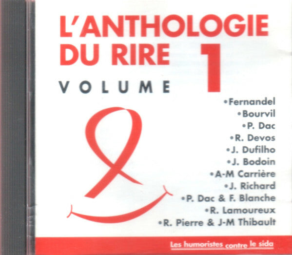 Livrenpoche : Various - L'Anthologie Du Rire Volume 1 - - CD