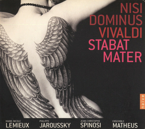 Livrenpoche : Vivaldi*, Marie-Nicole Lemieux, Philippe Jaroussky, Jean-Christophe Spinosi, Ensemble Matheus - Nisi Dominus - Stabat Mater - Vivaldi, Philippe Jaroussky, Jean-Christophe Spinosi, Marie-Nicole Lemieux, Ensemble Matheus - CD