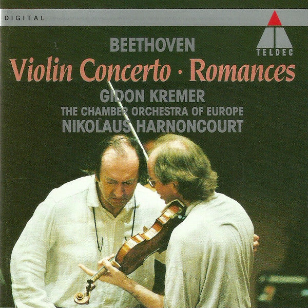 Livrenpoche : Beethoven*, Gidon Kremer, The Chamber Orchestra Of Europe, Nikolaus Harnoncourt - Violin Concerto ? Romances - Beethoven, Nikolaus Harnoncourt, The Chamber Orchestra Of Europe, Gidon Kremer - CD