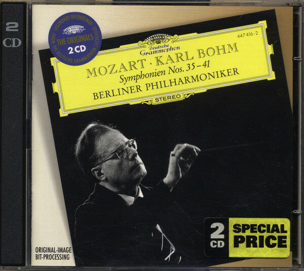 Mozart* - Karl Böhm / Berliner Philharmoniker - Symphonien Nos. 35 - 41 - Mozart - CD
