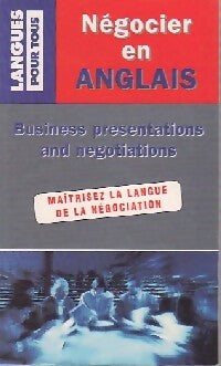 Livrenpoche : Négocier en anglais commercial - J.Y Geoghegan - Livre