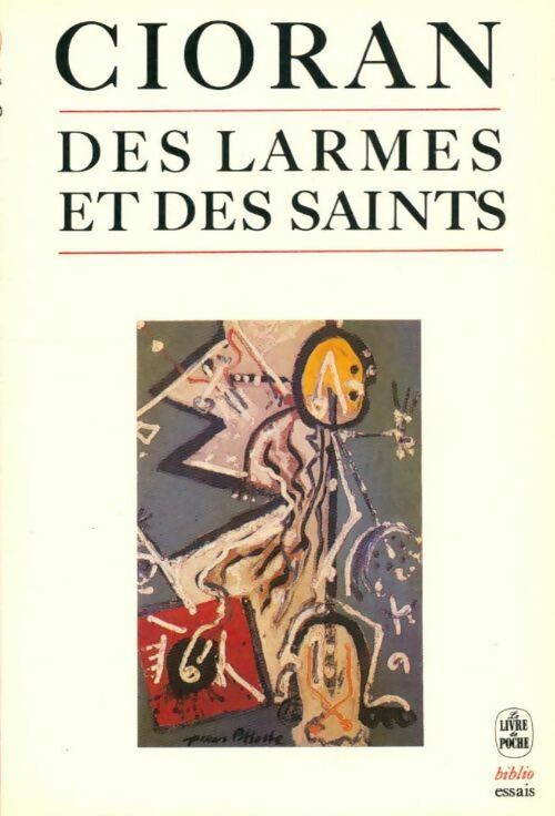 Livrenpoche : Des larmes et des saints - Emil Cioran - Livre