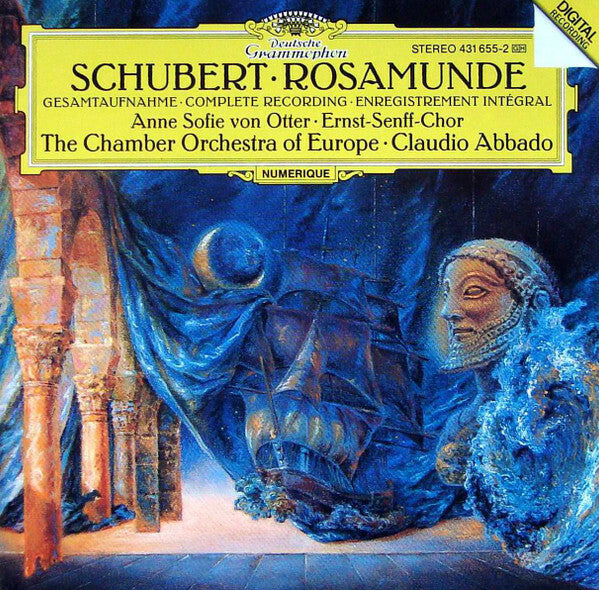 Livrenpoche : Schubert* - Anne Sofie Von Otter ? Ernst-Senff-Chor* ? The Chamber Orchestra Of Europe ? Claudio Abbado - Rosamunde (Complete Recording) - Schubert - CD