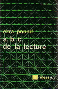A. B. C. De la lecture - Erza Pound - Livre