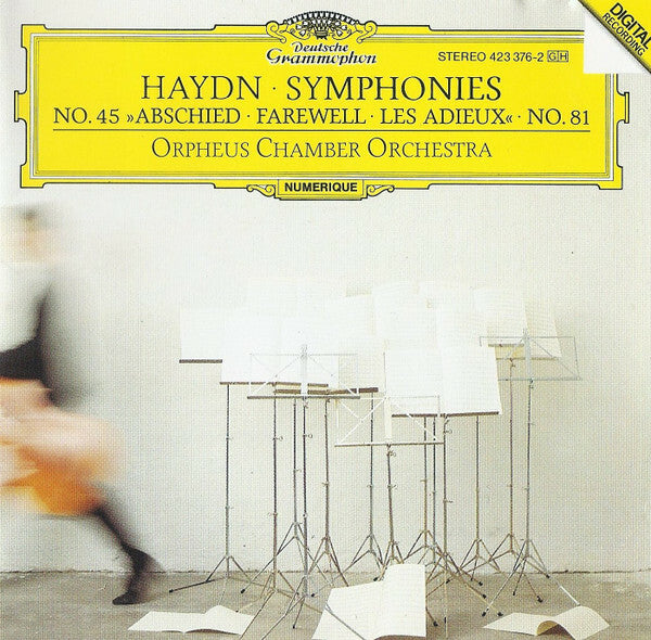 Livrenpoche : Haydn*, Orpheus Chamber Orchestra - Symphonies No. 45 »Abschied ? Farewell ? Les Adieux« ? No. 81 - haydn, Orpheus Chamber Orchestra - CD