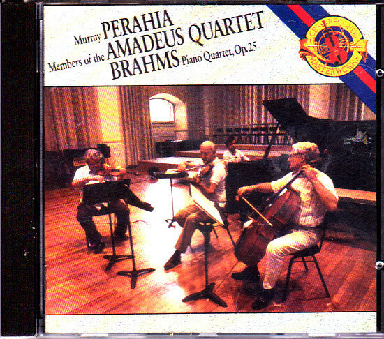Livrenpoche : Brahms*, Murray Perahia , Members Of The Amadeus Quartet* - Quartet For Piano And Strings In G Minor, Op. 25 - Brahms, Murray Perahia, Members Of The Amadeus Quartet - CD