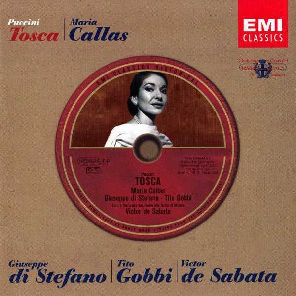 Livrenpoche : Puccini, Maria Callas, Giuseppe Di Stefano, Tito Gobbi, Victor De Sabata, Orchestra, E Coro Del Teatro Alla Scala Di Milano* - Tosca - Maria Callas, Puccini, Giuseppe di Stefano, Tito Gobbi, Victor De Sabata, Orchestra E Coro Del Teatro Alla Scala Di Milano - CD