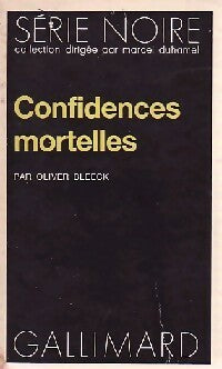 Livrenpoche : Confidences mortelles - Oliver Bleeck - Livre