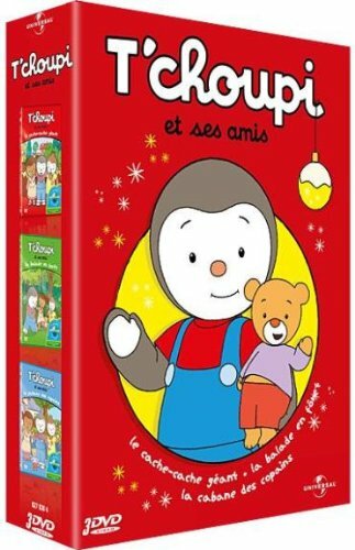 Livrenpoche : T'choupi Coffret - Le cache-cache géant + La balade en forêt + La cabane des copains - XXX - DVD