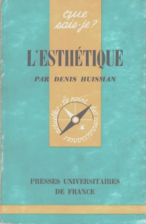 L'esthétique - Denis Huisman - Livre