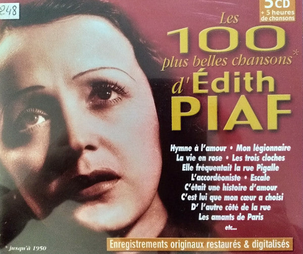 Livrenpoche : Edith Piaf - Les 100 Plus Belles Chansons - Edith Piaf - CD