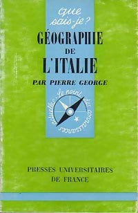 Livrenpoche : Géographie de l'Italie - Pierre George - Livre