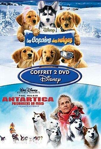 Livrenpoche : Les copains des neiges / Antartica, prisonniers du froid - Robert Vince, Frank Marshall - DVD