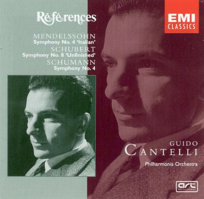 Livrenpoche : Guido Cantelli - Guido Cantelli Conducts Mendelssohn, Schubert, Schumann - Guido Cantelli - CD