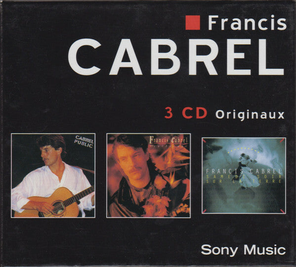 Livrenpoche : Francis Cabrel - 3 Cd originaux - Francis Cabrel - CD
