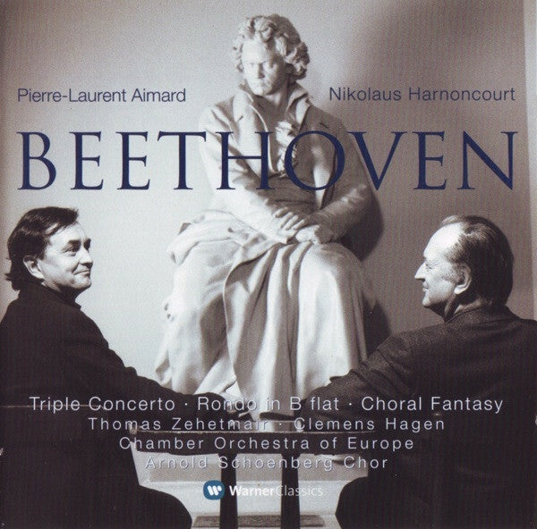 Livrenpoche : Beethoven - Pierre-Laurent Aimard, Nikolaus Harnoncourt, Thomas Zehetmair, Clemens Hagen, Chamber Orchestra Of Europe*, Arnold Schoenberg Chor - Triple Concerto, Rondo In B Flat, Choral Fantasy - Beethoven - CD
