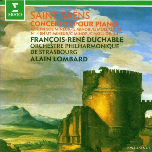 Livrenpoche : Saint-Saëns - François-René Duchâble, Orchestre Philharmonique De Strasbourg, Alain Lombard - Concertos Pour Piano (No 2 En Sol Mineur = G Minor Op. 22 / No 4 En Ut Mineur = C Minor Op. 44) - Saint-Saëns - CD
