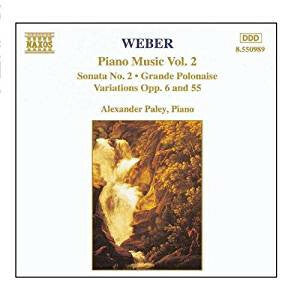 Livrenpoche : Weber - Alexander Paley - Piano Music Vol. 2 - Weber - CD
