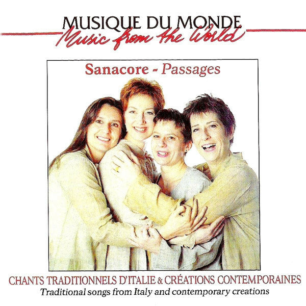 Livrenpoche : Sanacore - Passages (Chants Traditionnels D'Italie & Créations Contemporaines) - Sanacore - CD