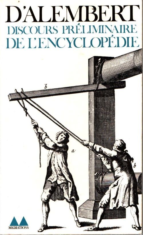 Livrenpoche : Discours préliminaire de l'Encyclopédie - D'Alembert - Livre