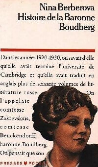 Livrenpoche : Histoire de la baronne Boudberg - Nina Berberova - Livre