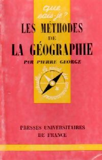 Livrenpoche : Les méthodes de la géographie - Pierre George - Livre