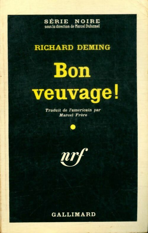 Livrenpoche : Bon veuvage ! - Richard Deming - Livre