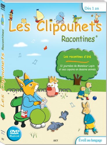 Livrenpoche : Les clipounets, racontines d'été - CS - DVD
