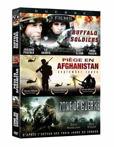 Livrenpoche : Guerre : Buffalo soldiers / Piège en Afghanistan / Zone de guerre - XXX - DVD