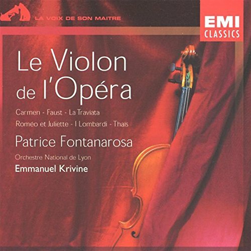 Livrenpoche : Le violon de l'opéra - Patrice Fontanarosa, Emmanuel Krivine - CD