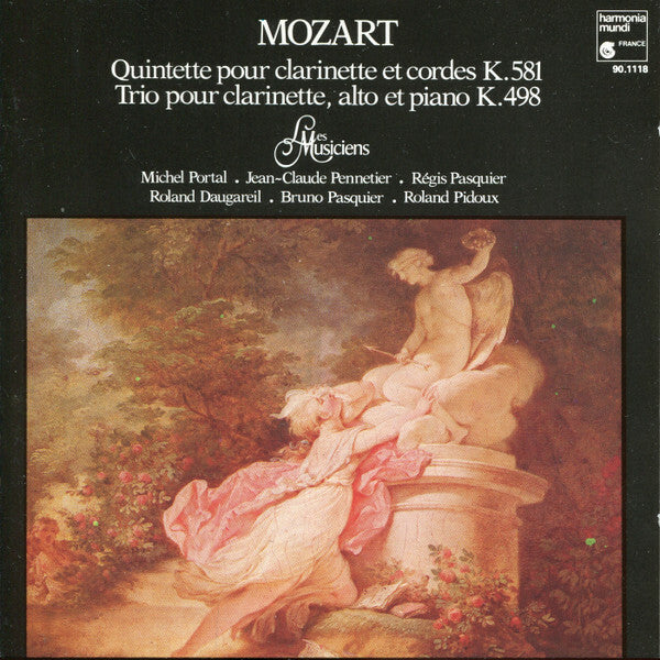 Livrenpoche : Wolfgang Amadeus Mozart, Michel Portal, Jean-Claude Pennetier, Régis Pasquier, Roland Pidoux, Bruno Pasquier, Roland Daugareil - Quintette Pour Clarinette Et Cordes K 581 - Trio Pour Clarinette, Alto - Mozart, Jean-Claude Pennetier, Michel Portal, Régis Pasquier, Roland Pidoux, Bruno Pasquier, Roland Daugareil - CD