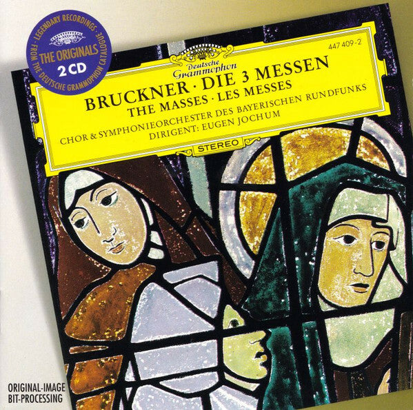 Livrenpoche : Bruckner - Chor & Symphonieorchester Des Bayerischen Rundfunks, Eugen Jochum - Die 3 Messen = The Masses = Les Messes - Bruckner - CD