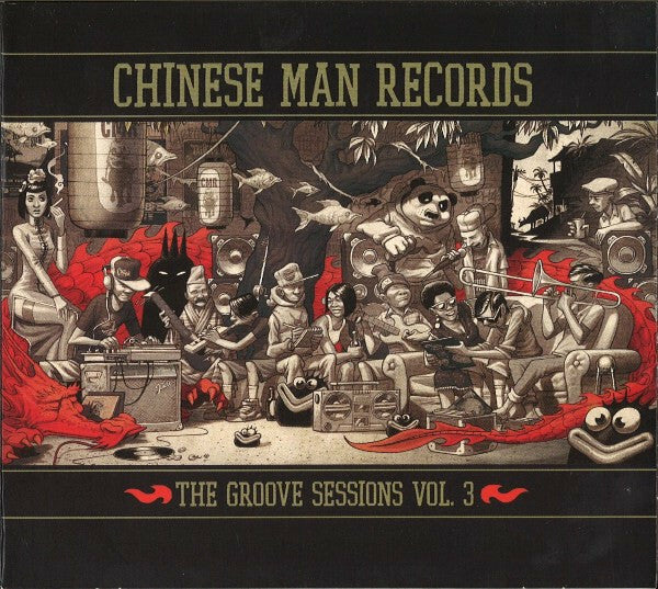 Livrenpoche : Chinese Man - The Groove Sessions Vol. 3 - Chinese Man - CD