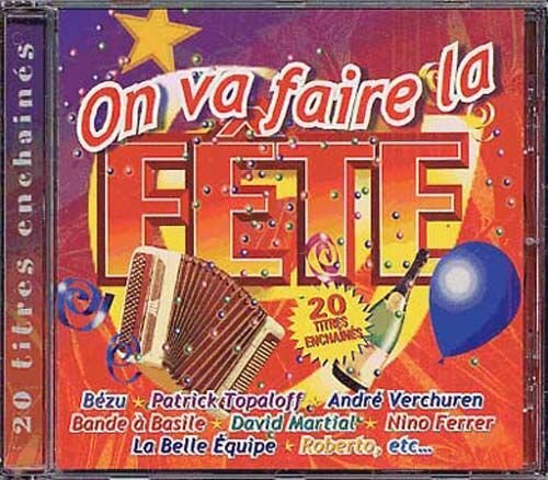 Livrenpoche : On va faire la fête - Compilation - CD