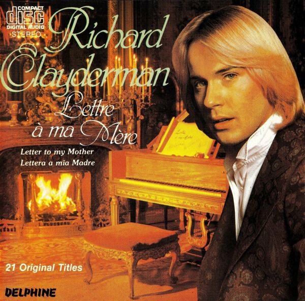 Livrenpoche : Richard Clayderman - Lettre à ma mère - RICHARD CLAYDERMAN - CD