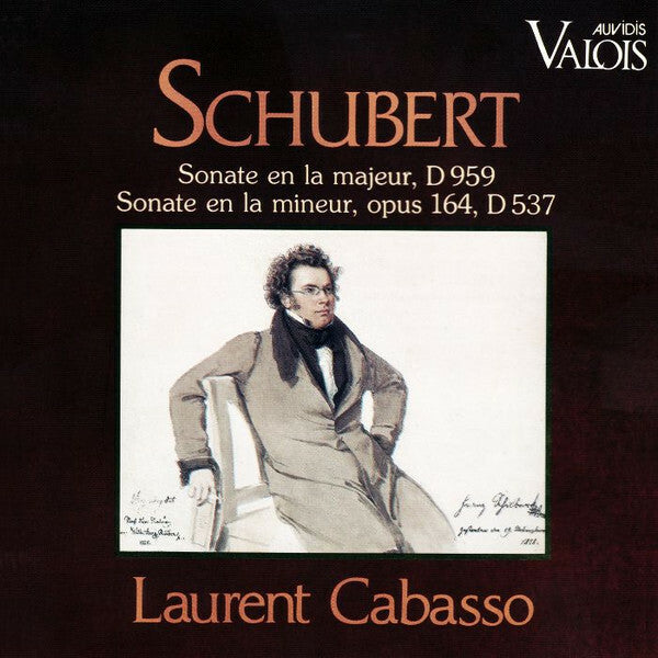 Livrenpoche : Schubert, Laurent Cabasso - Sonate en la majeur, d 959 - Sonate en la mineur, opus 164, d 537 - Schubert, Laurent Cabasso - CD