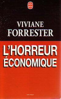 Livrenpoche : L'horreur économique - Viviane Forrester - Livre