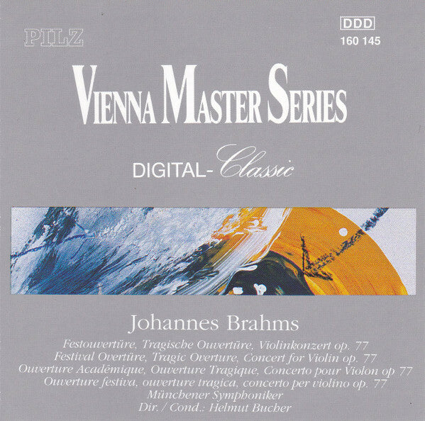 Livrenpoche : Johannes Brahms - Festouvertüre, tragische ouvertüre , violinkonzert op. 77 - Johannes Brahms - CD
