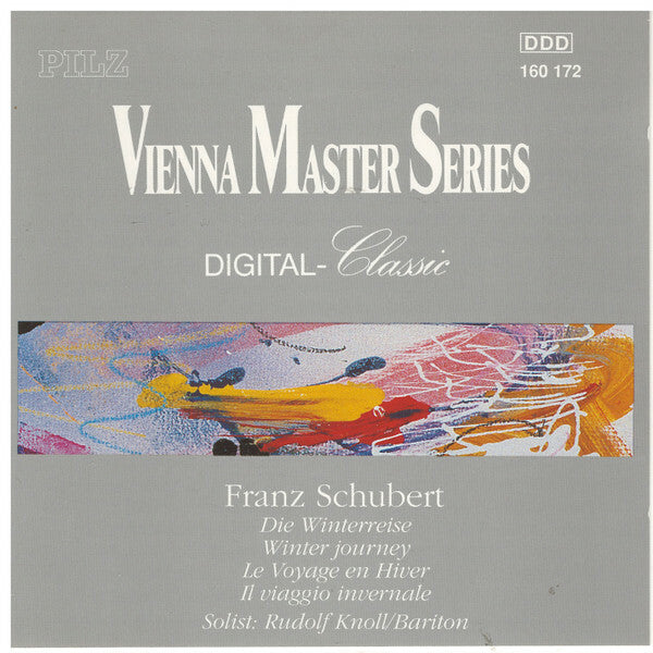 Livrenpoche : Rudolf Knoll, Ernst Gröschel - Franz schubert - Die winterreise - Rudolf Knoll, Ernst Gröschel - CD