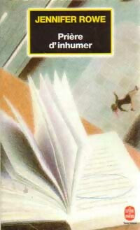 Livrenpoche : Prière d'inhumer - Jennifer Rowe - Livre
