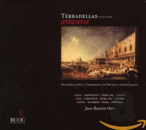 Livrenpoche : Terradellas : Artaserse - Anna Maria Panzarella, Céline Ricci, Mariví Blasco, Agustín Prunell-Friend, Marina Comparato, Sunhae Im - CD