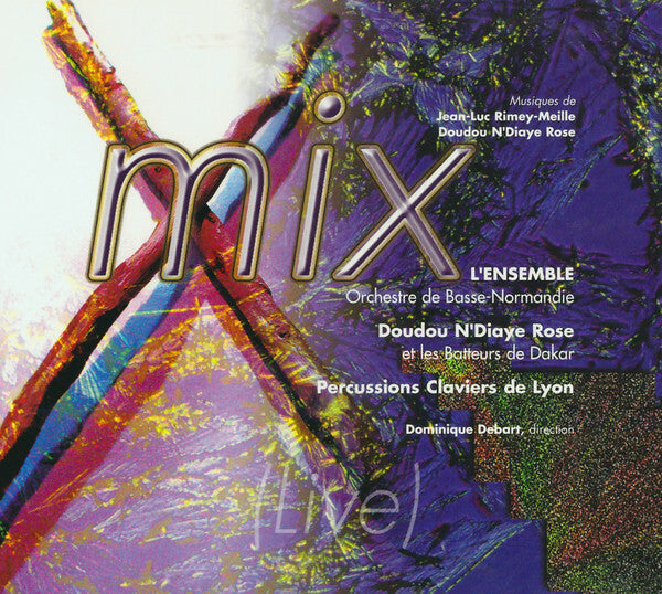 Livrenpoche : L'Ensemble / Doudou N'Diaye Rose et Les Batteurs De Dakar / Percussions Claviers De Lyon (Live) - Doudou N'Diaye Rose, Les Batteurs De Dakar, Percussions Claviers De Lyon - CD