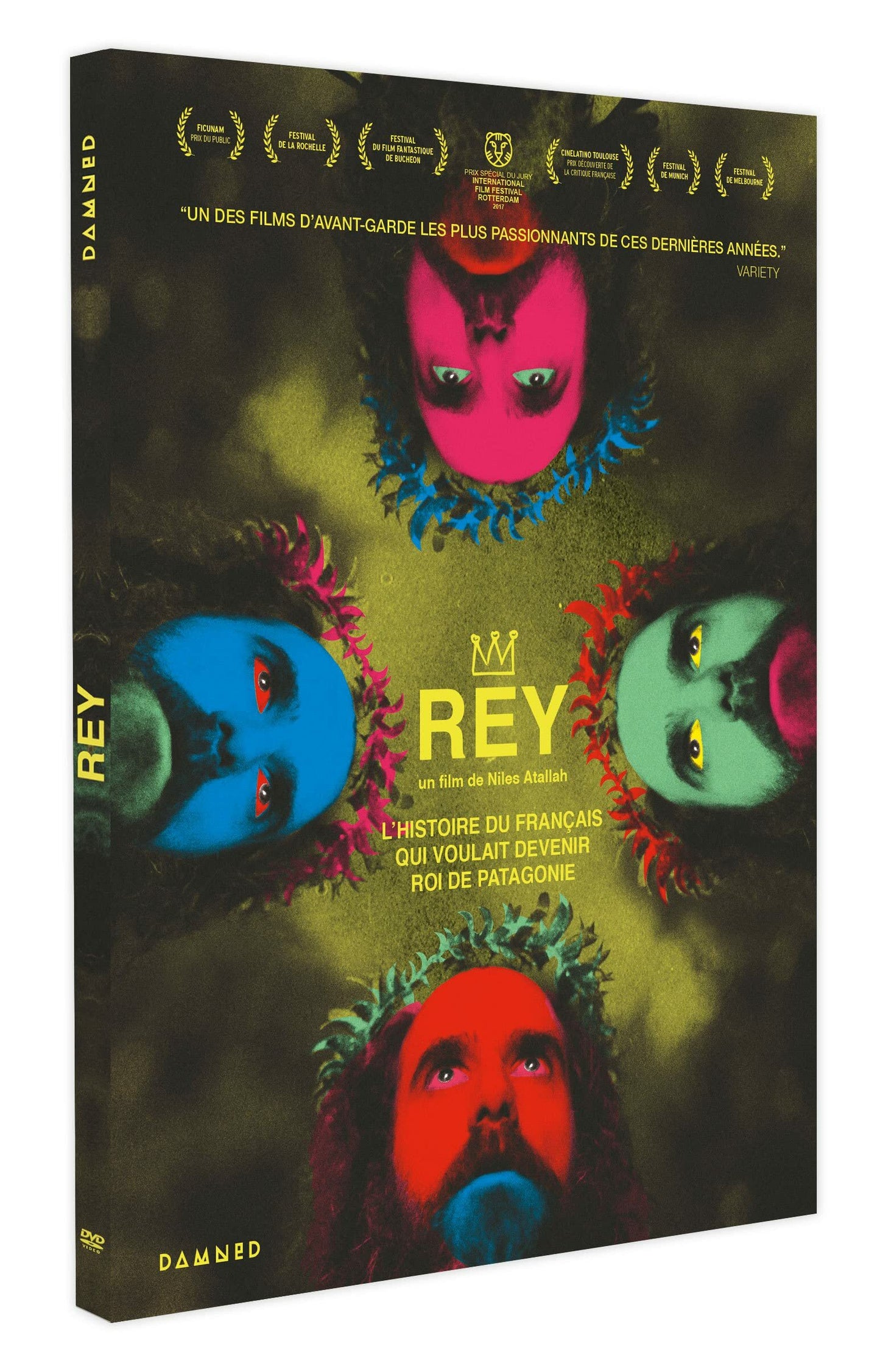 Livrenpoche : Rey : L'histoire du français qui voulait devenir roi de patagonie - Niles Atallah - DVD