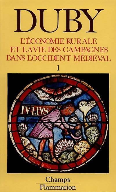 Livrenpoche : L'économie rurale et la VIe des campagnes dans l'occident médiéval Tome I - Georges Duby - Livre