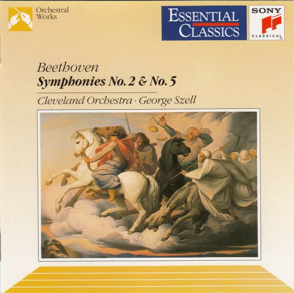 Livrenpoche : Beethoven : Cleveland orchestra · george szell - symphonies no. 2 & no. 5 - Beethoven, George Szell - CD
