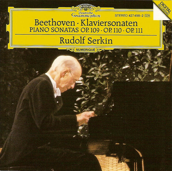 Livrenpoche : Beethoven, Rudolf Serkin - Klaviersonaten = Piano Sonatas Op. 109 - Op. 110 - Op. 111 - Beethoven, Rudolf Serkin - CD